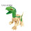 Dinosaur Building Blocks Dinosaur Figures with Movable Jaws Dinosaurs Building Kit 5