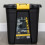 Samuel Alexander 60L Heavy Duty Lockable & Stackable Storage Tub Chest with Clips in Black 4