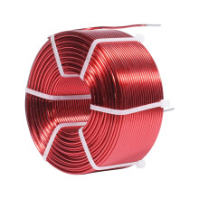 Rood geëmailleerde 1,0 mm koperen spoel met luchtkern voor-0,7mH