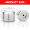 Potentiometer Knob Power Amplifier Knob Knurled Adjustment 3
