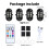 Modular LED Light Set with Wireless Remote Shockproof-6 lights 4
