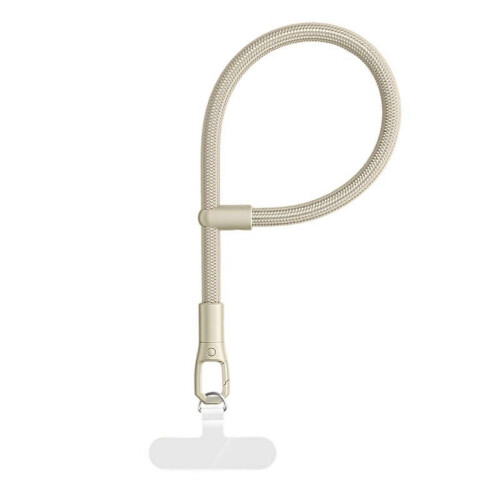 Phone Lanyard Adjustable Hand Wrist Strap Lanyard with Tether Tabs Universal Cellphone Lanyard Strap Auto Locking Design Camel