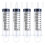 2025 4 Pcs 100Ml Large Syringe with Cap, Individually Sterile Sealed 1