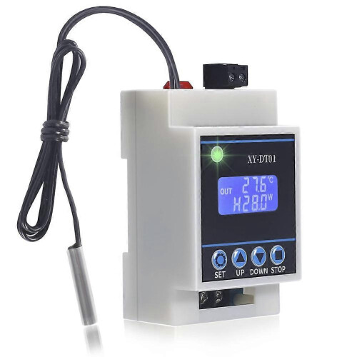 XY-DT01 Digital Temperature Controller -40-110C Digital Micro-Digital Thermostat with LCD Display a