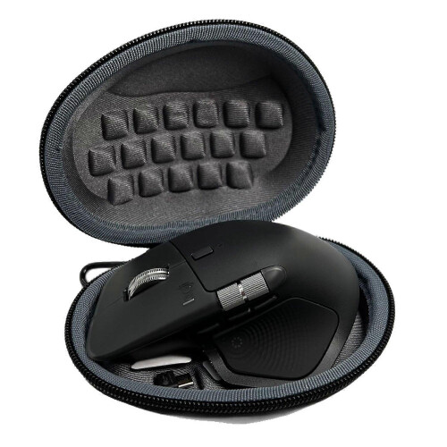 Travel case/shockproof mouse bag compatible with Logitech MX Master 4, Master 3S, and Master 3 wireless mice 1