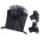 Ensemble d'extensions de manches transparentes réglables- Noir 1