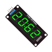 Module d'affichage LED intégré à 4 chiffres, 0.56 pouces,-Vert