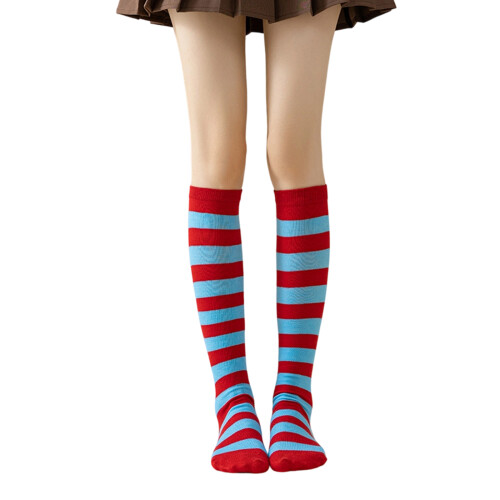 Breathable Long Socks Breathable Stripes Design-Section 3