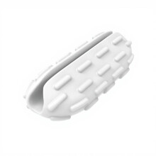 Pencil Holder Weight Silicone Grip Design for Improved-White