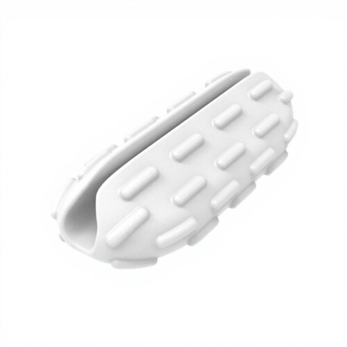 Pencil Holder Weight Silicone Grip Design for Improved-White
