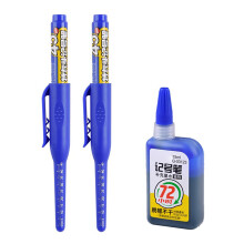 45-mm-Marker mit langer Spitze und Tinten, nachfüllbarer-Blau