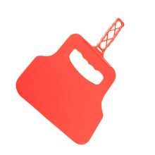 Plastic Barbecue Hand Fan Blower Manual BBQ Fan Portable-Red