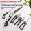 5 Piece Garden Tool Set with Pruning Shears and Folding Saw 4