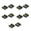 DIP8 IC Socket Plastic IC Test Base Withstands 100C For 1