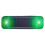 Solar Warning Light Caution Lamp Antitheft-Black green light 1