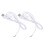 Practical USB Power Cable with Switches 2 Pin Bare-White 1m 1