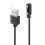 60cm Lightweight Charging Cable 2.54mm Spacing 2Pin Power-Black 1