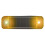Solar Warning Light Night Security LED-Black yellow light 1