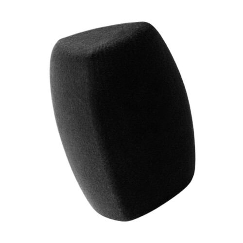 Triangular Sponges Microphones Protectors High Density-Black