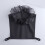Ensemble d'extensions de manches transparentes réglables- Noir 3
