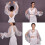 Designed Smooth White Bridal Arm Cover Easy Pullover-Cream 2