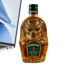 (D,CN) Decantadores de licor de 300 ml, decantadores para alcohol, tapa hermética, diseño 3D, recipi