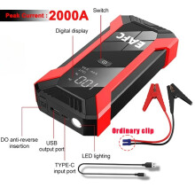 Arrancador de batería para coche EAFC 2000A /1200A, arrancador de 2000A