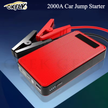 GKFLY Arrancador de emergencia para coche de 12 V y 2000 A, arrancador de 2000 A