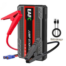 Arrancador de emergencia para coche EAFC 600A 12V, arrancador de 600A negro