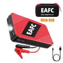Arrancador portátil para coche, batería externa para coche, arrancador con caja