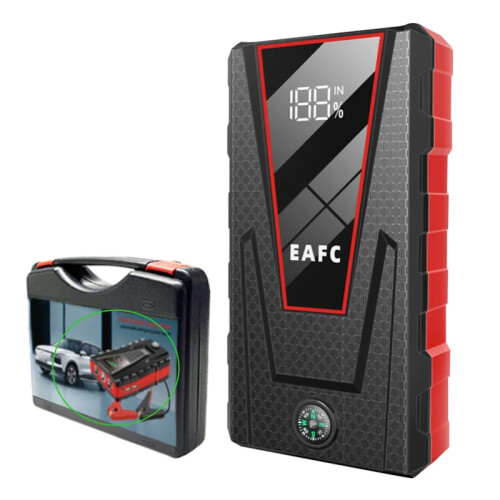 Arrancador de coche EAFC de 12 V, 1200 A con caja