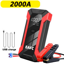 Cargador de batería para coche, arrancador de 2000 A