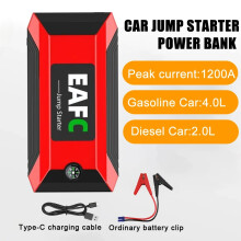 Nuevo arrancador de batería para coche de 2000/1200/600 A, arrancador de 1200 A