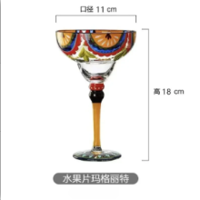 (Copa 360ml-B) Decantador de cristal de alta gama con tambor giratorio de 360 grados, dispensador