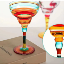(Copa 360ml-E) Decantador de cristal de alta gama con tambor giratorio de 360 grados, dispensador
