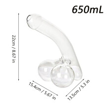 (650 ml) Decantador creativo de 650 ml de alta capacidad. Interesante bar para amantes de los pájaro
