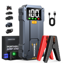 Arrancador de coche con batería externa de 10000 mAh para coche, 10000 mAh