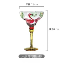 (Copa 360ml-A) Decantador de cristal de alta gama con tambor giratorio de 360 grados, dispensador