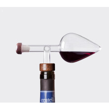 Decantador aireador de vino (con forma de melocotón) para tinto y blanco. El aireador y vertedor mej