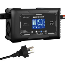 Cargador de batería para coche HTRC 12V/24V 15A automático, enchufe australiano.