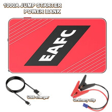 Arrancador de batería para coche inteligente EAFC 1000A, 12V, 1000A, con pinza estándar.