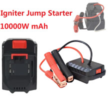 Batería externa de arranque para coche de 10000 mAh y 12 V (sin cargador).