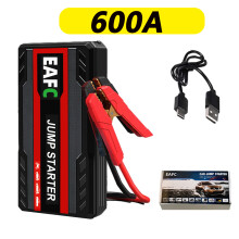 Arrancador de coche de 2000 A, arrancador de emergencia de coche de 1200 A, arrancador de 600 A