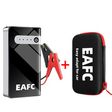 Arrancador portátil multifunción Power Bank de 600 A, negro con caja