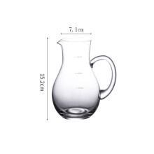 (500 ml - 1 unidad) 1 separador de vino, bote de vino para el hogar y el hotel, separador de vino, c