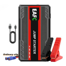 Arrancador de batería para coche de 12 V, cargador de batería, 600 A, pinza estándar