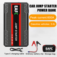 Arrancador portátil para coche Power Bank de 600A/2000A, 600A con caja