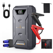 Arrancador de batería para coche portátil con pantalla digital, 21800 mAh-B