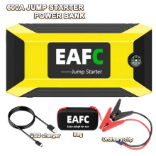 Arrancador de coche portátil EAFC, 600A con caja