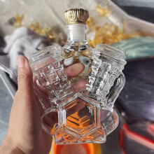 (Decantador con forma de motor E) Nuevo decantador de whisky con forma de motor de coche, decantador